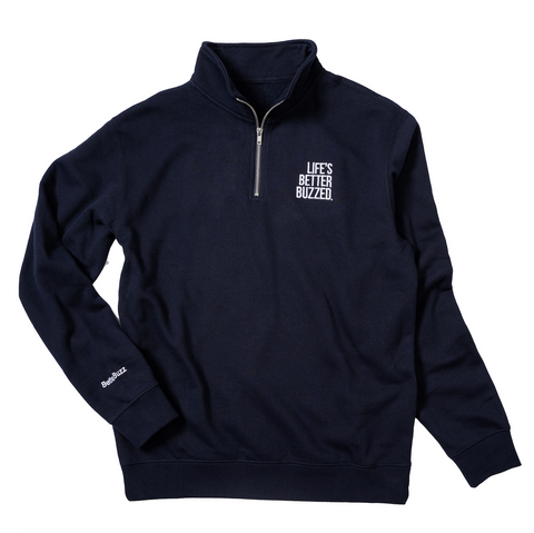 Navy LBB Quarter Zip