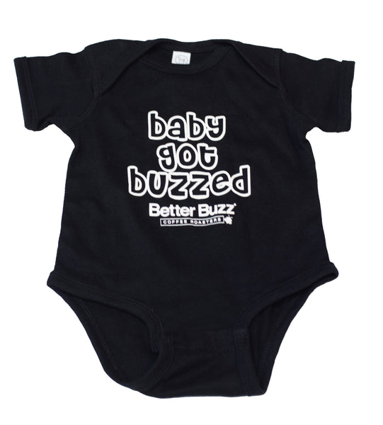 Baby Got Buzzed Toddler Onesie - Black