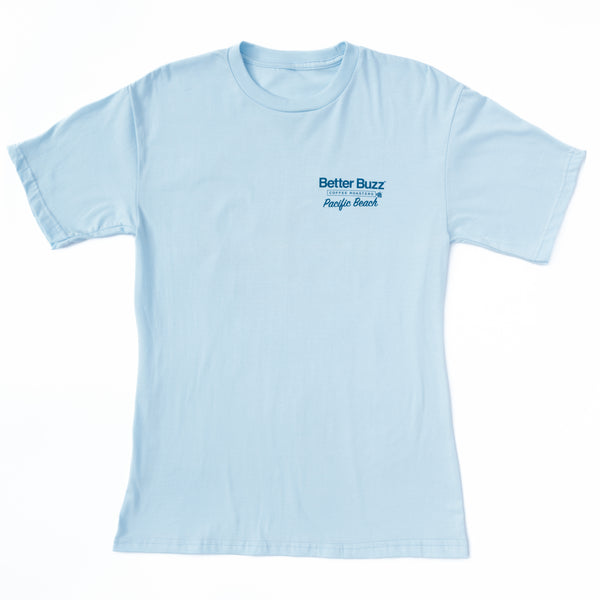 Unisex Pacific Beach Surfing Bee Tee