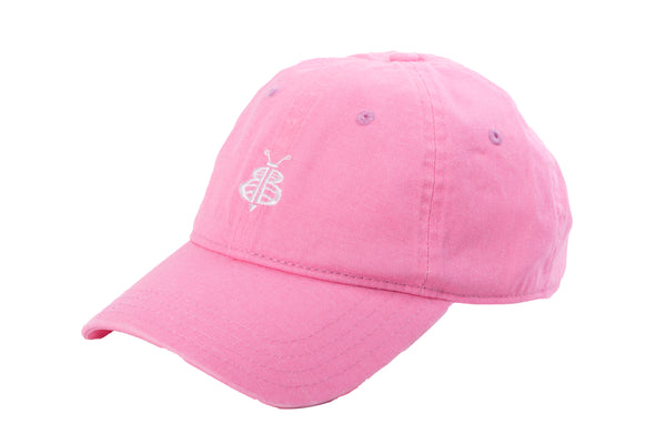 Pink Bee Dad Hat