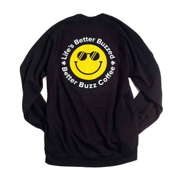 Smiley Crew Neck Sweatshirt