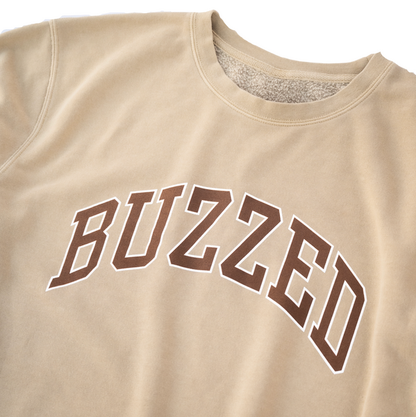 Buzzed Collegiate Crew Neck Sweatshirt