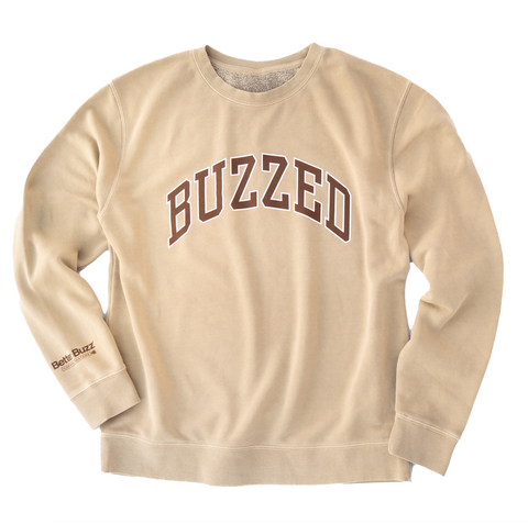 Buzzed Collegiate Crew Neck Sweatshirt