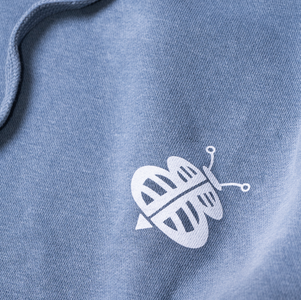 Blue Pull Over Hoodie
