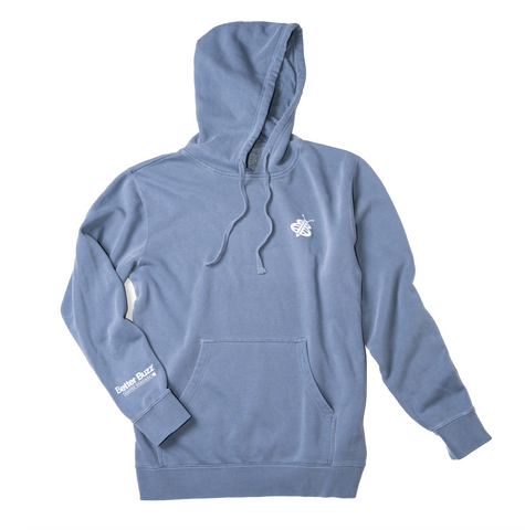 Blue Pull Over Hoodie