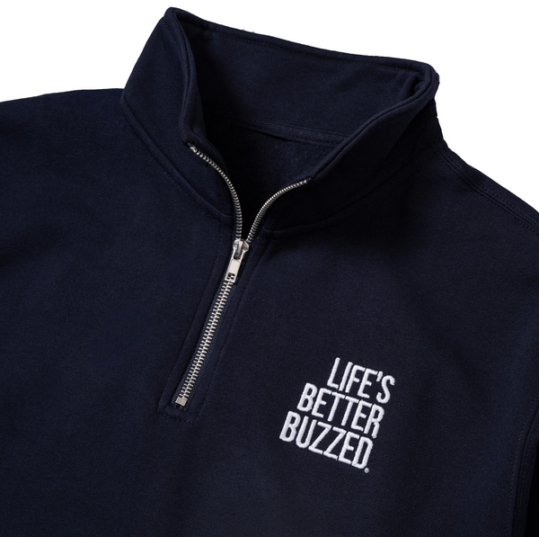 Navy LBB Quarter Zip