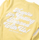 Yellow Thanks Crewneck