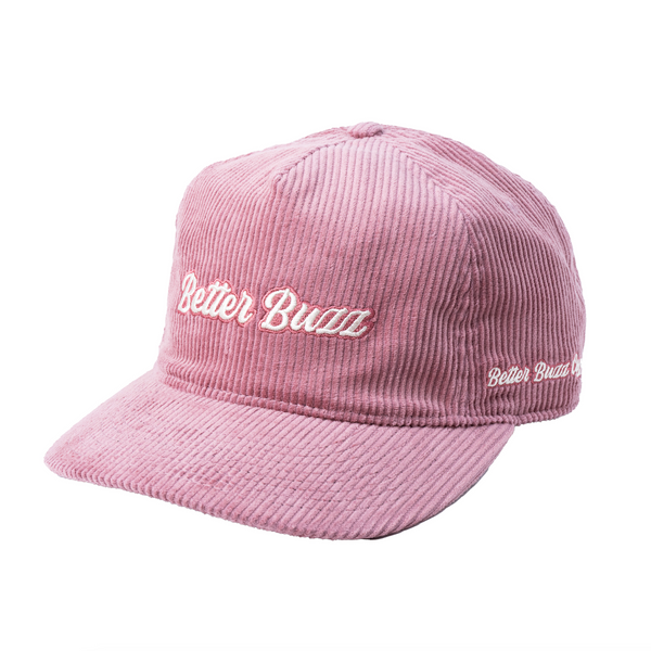 Dusty Pink Cord Hat