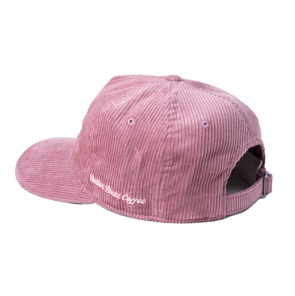 Dusty Pink Cord Hat