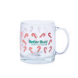 Clear Candy Cane Mug