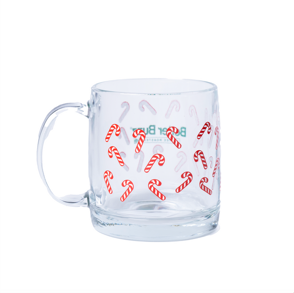 Clear Candy Cane Mug