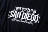 Unisex San Diego Buzzed Tee - Black