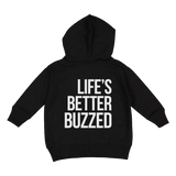 Life's Better Buzzed Toddler Hoodie - Better Buzz Coffee